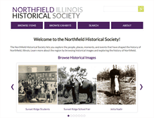Tablet Screenshot of northfieldhistoricalsociety.org